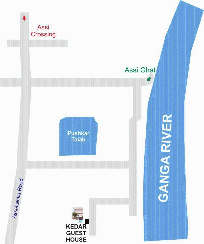 Kedar Guest House -Feel At Home Varanasi Exterior foto